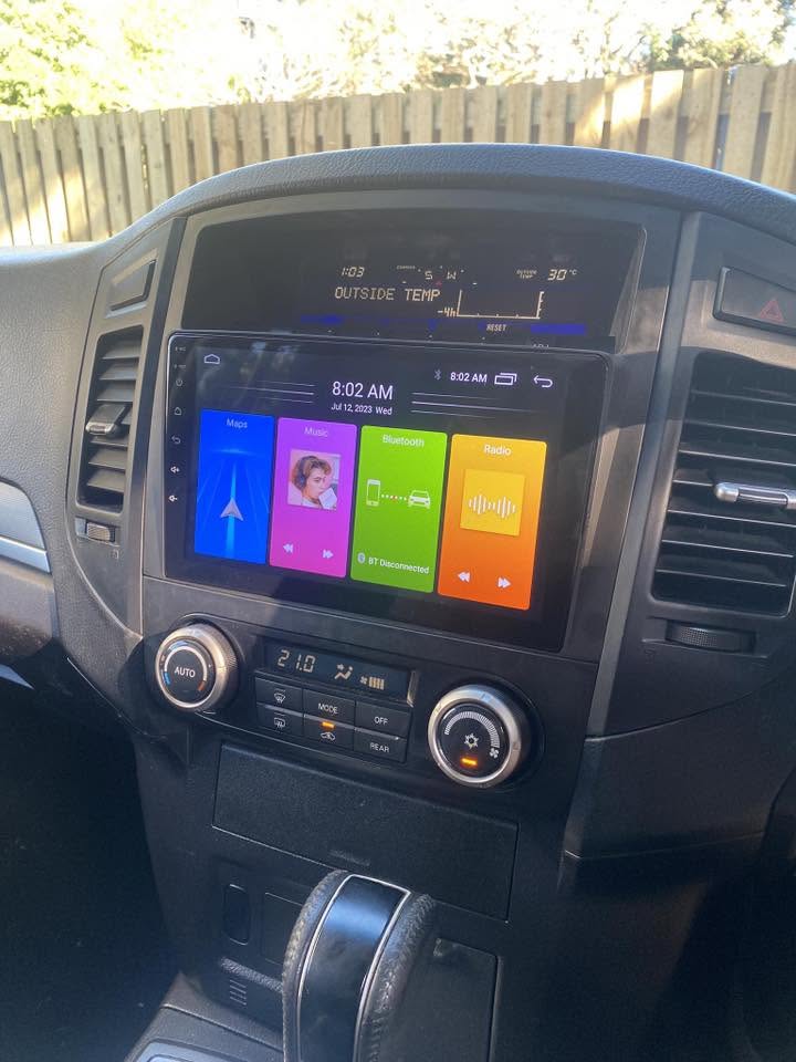 Mitsubishi Pajero 2007-2017 9" Carplay Kit
