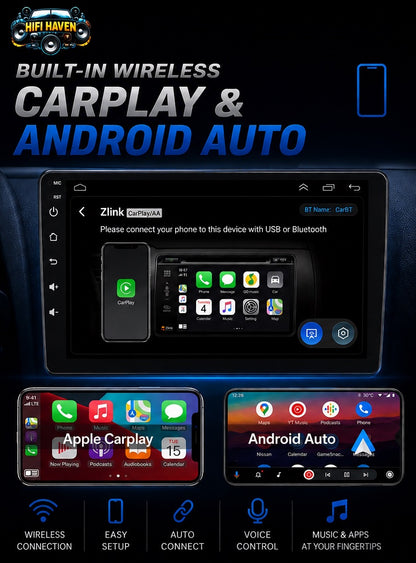 Nissan Patrol  2004-2015 7" CarPlay and Android Auto Kit