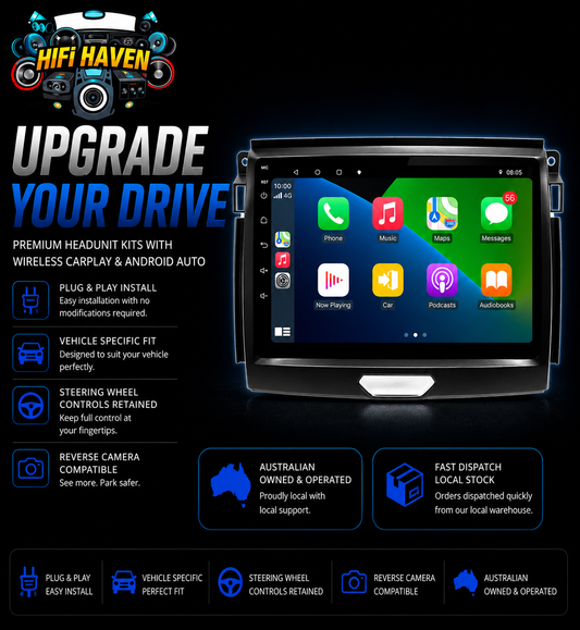 Ford Ranger 2016-2022  9" CarPlay Kit