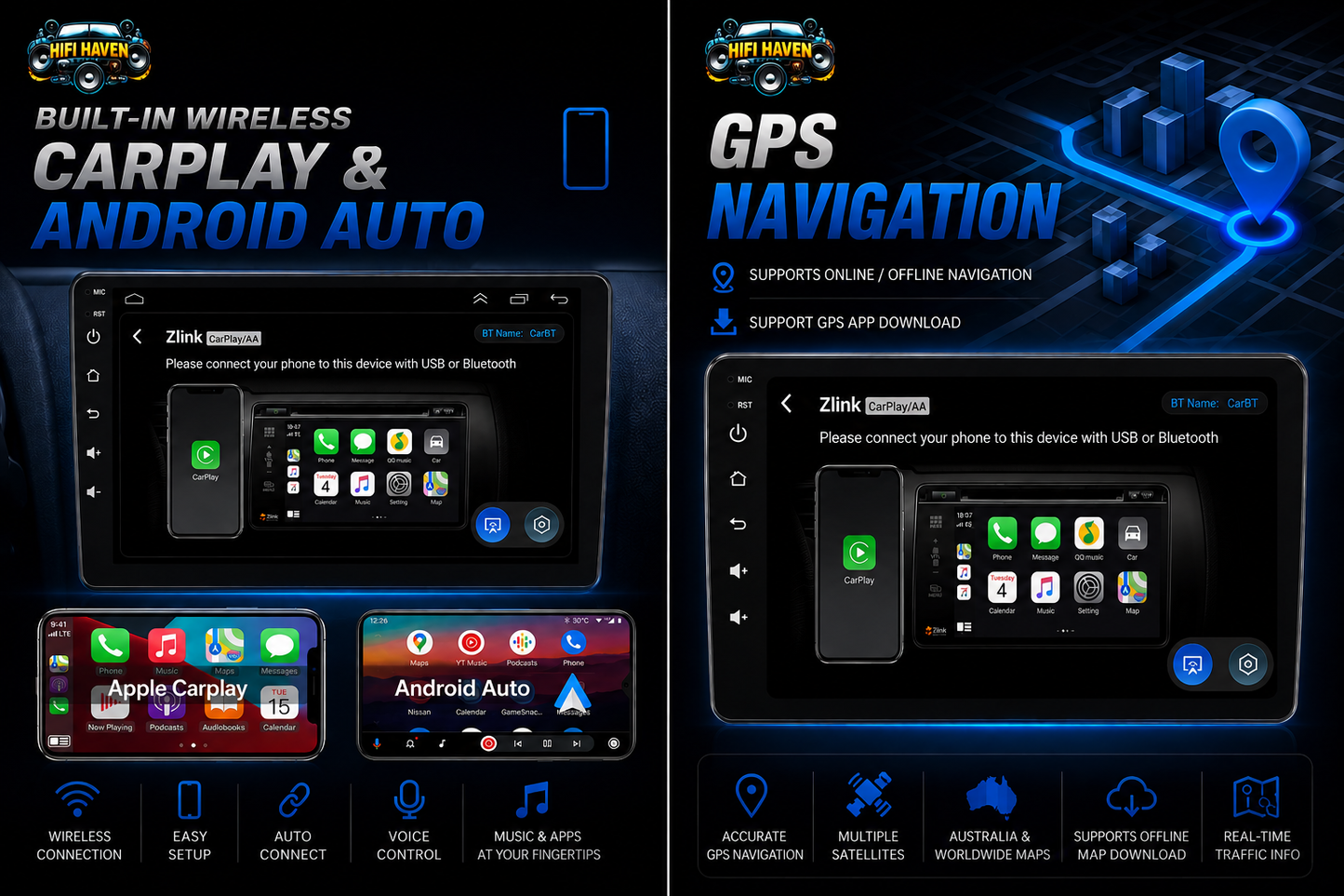 2006-2013 BMW E90 9" CarPlay Android DIY Kit