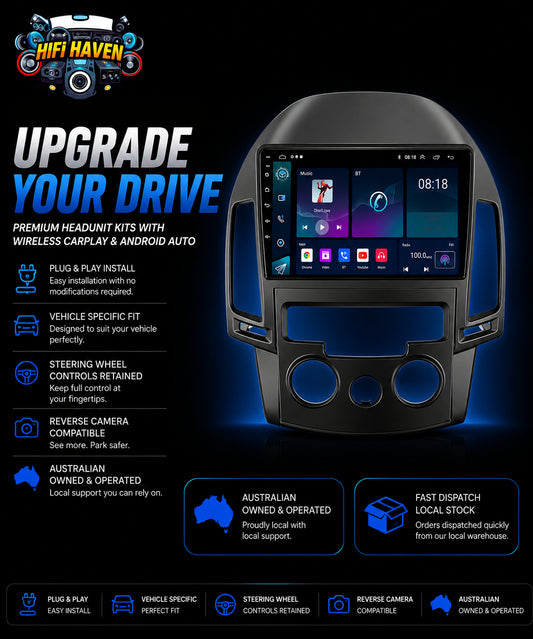 Hyundai I30 2007-2012 9" Carplay Kit