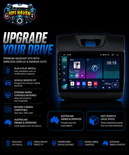 Isuzu DMAX 2012-2022 9" DIY Kit