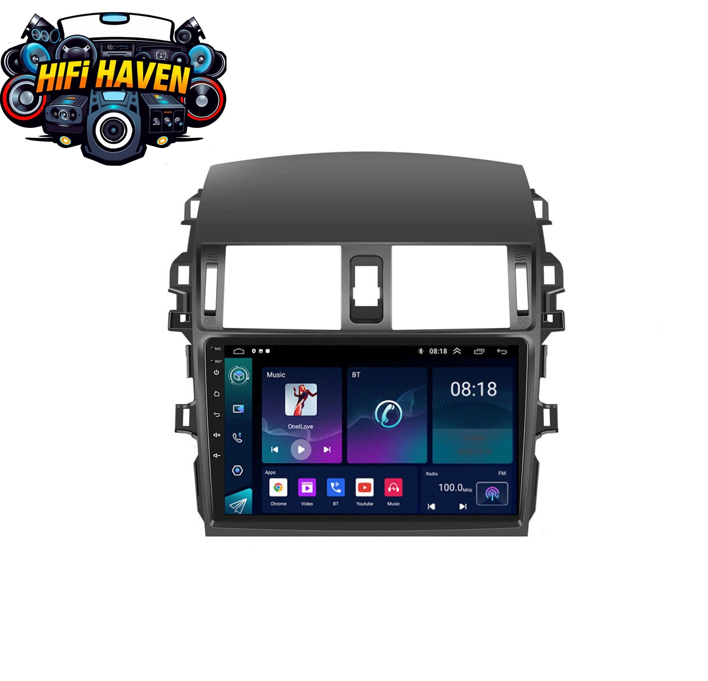 Toyota Corolla 2006 - 2012  9” CarPlay Kit