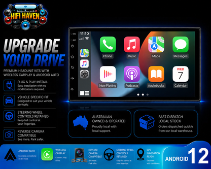 Nissan Navara 2006–2015 (D22) 7" CarPlay and Android Auto Kit