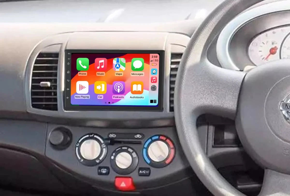 Nissan Micra 2007–2010 7" CarPlay and Android Auto Kit