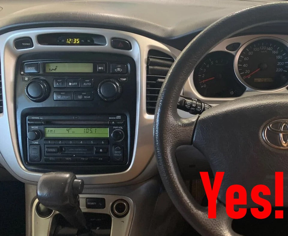 Toyota universal basic 7" CarPlay and Android Auto Kit