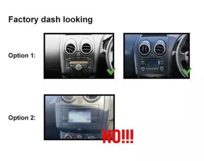Nissan Dualis Qashqai 2007–2013 7" CarPlay and Android Auto Kit